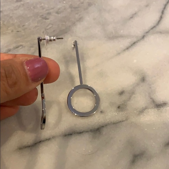 Silver Drop Earring Nordstrom - Picture 3 of 3